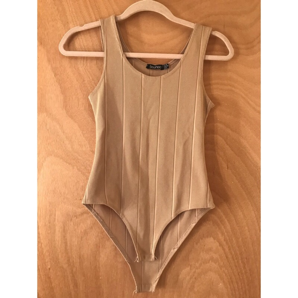 Boohoo Nude Bodysuit